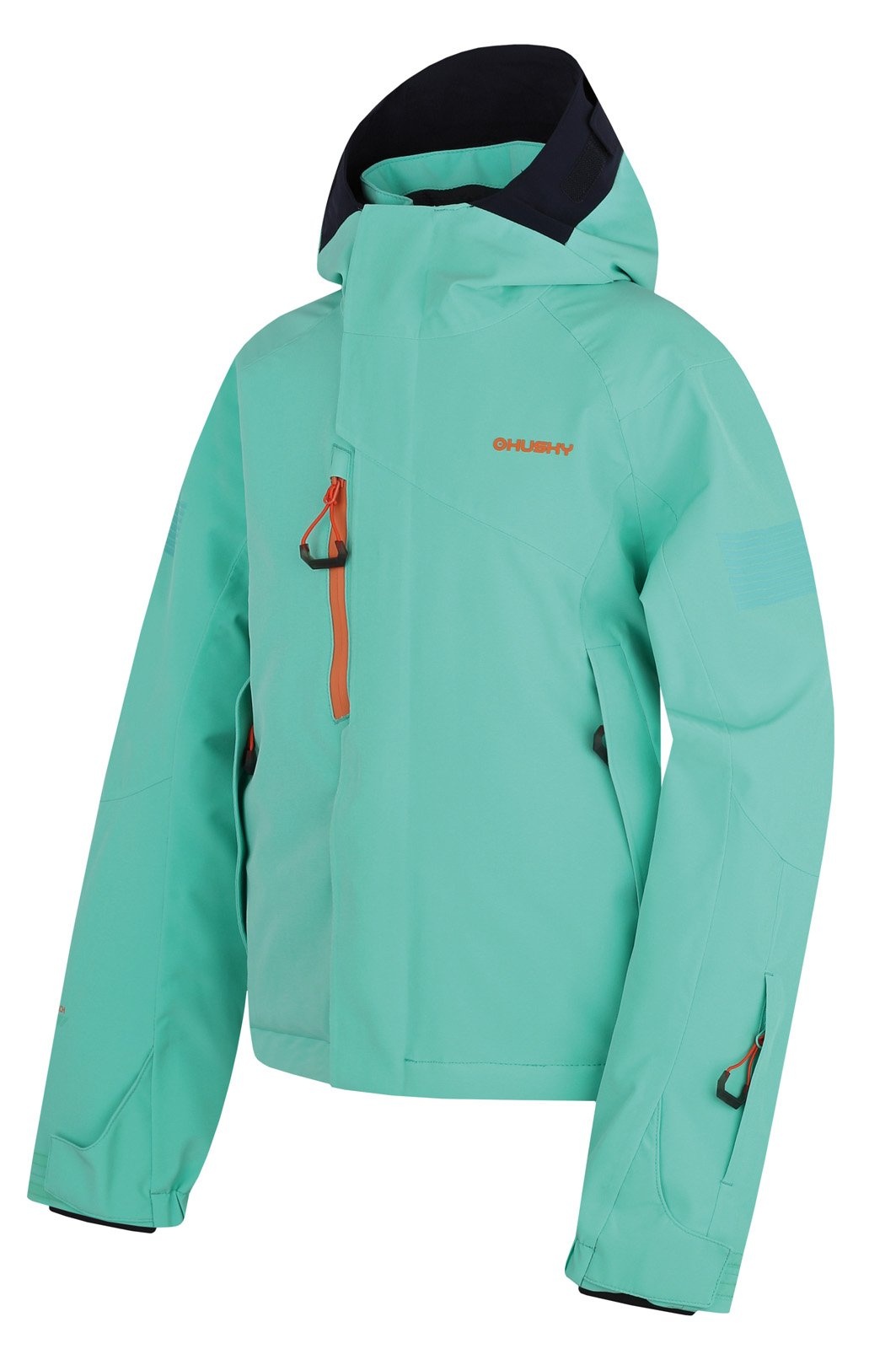 Husky Gonzal Kids turquoise, 122 Detská ski bunda