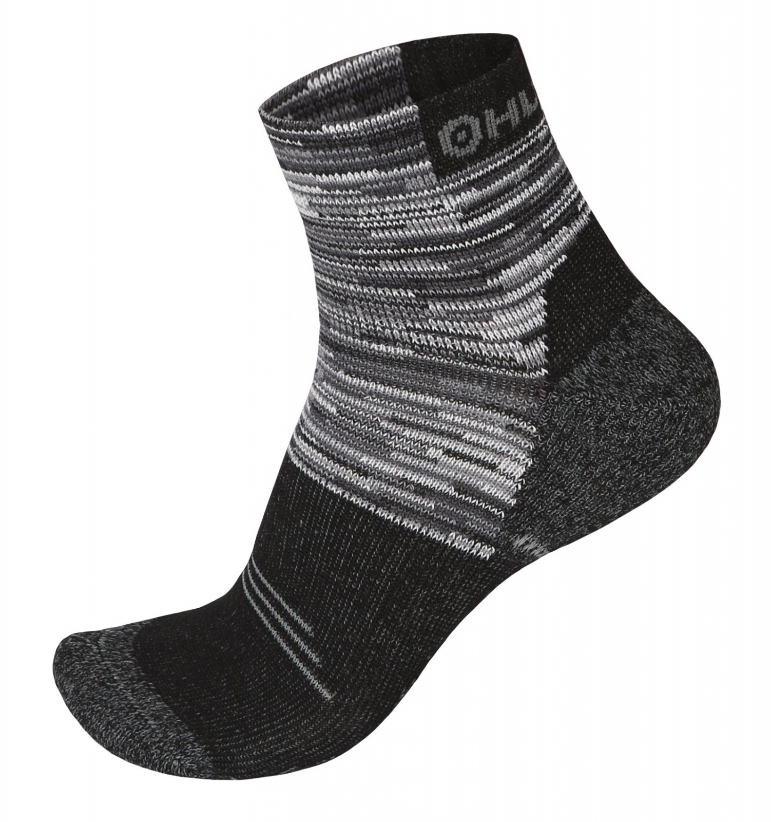 Husky Hiking čierna/šedá, L(41-44) Ponožky
