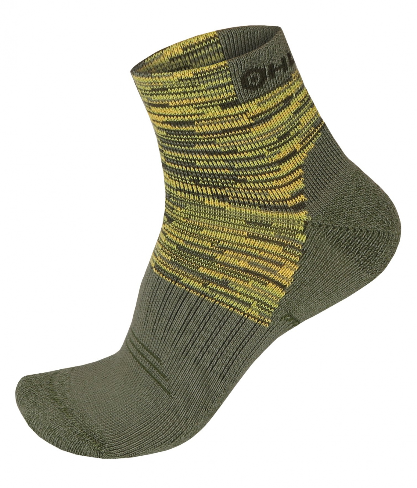 Husky Hiking khaki/zelená, XL(45-48) Ponožky