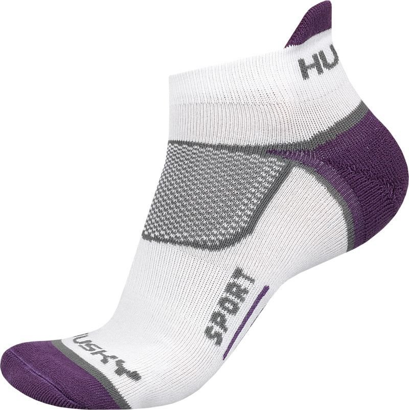 Husky Sport fialová, XL(45-48) Ponožky