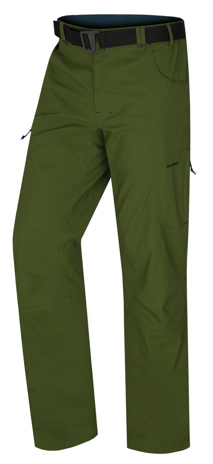Husky Kahula M tm.zelená, XXL Pánske outdoor nohavice