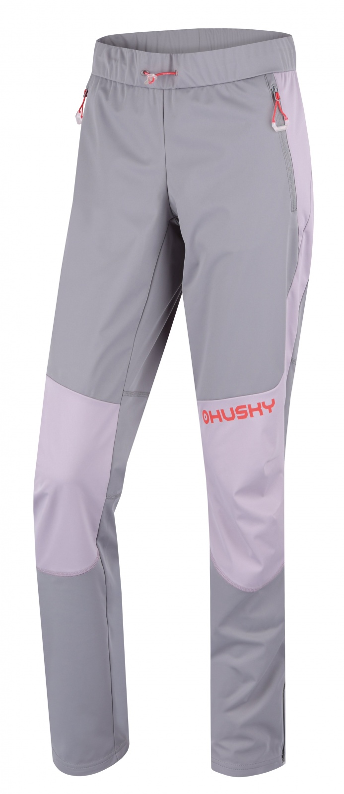 Husky Kala L purple/grey, S Dámske softshellové nohavice
