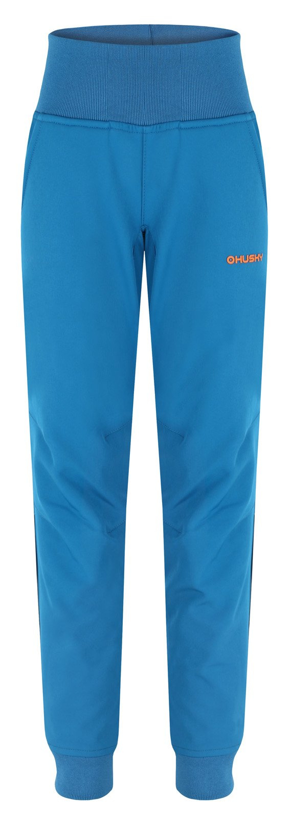 Husky  Kanto K blue, 134 Detské softshell nohavice