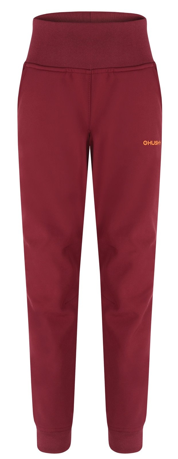 Husky Kanto K bordo, 112 Detské softshell nohavice
