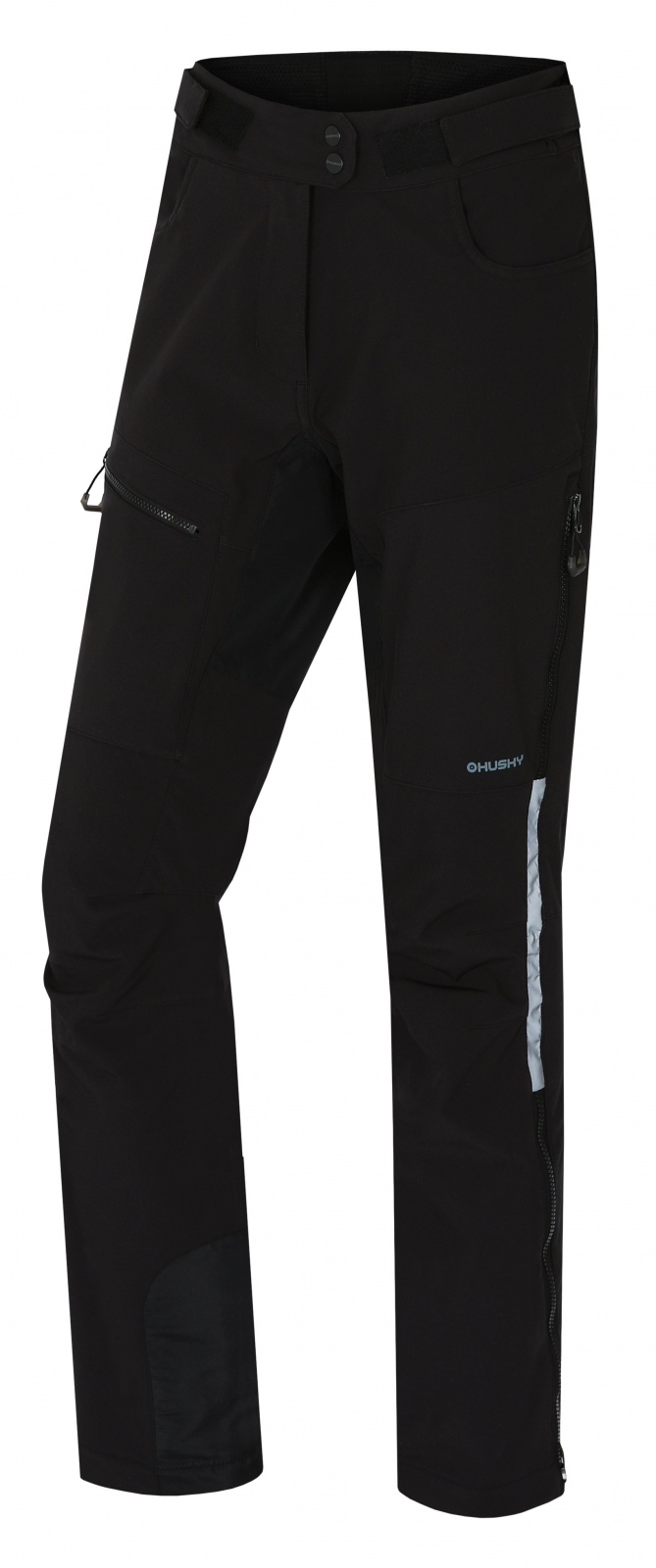Husky Keson L čierna, S Dámske softshell nohavice