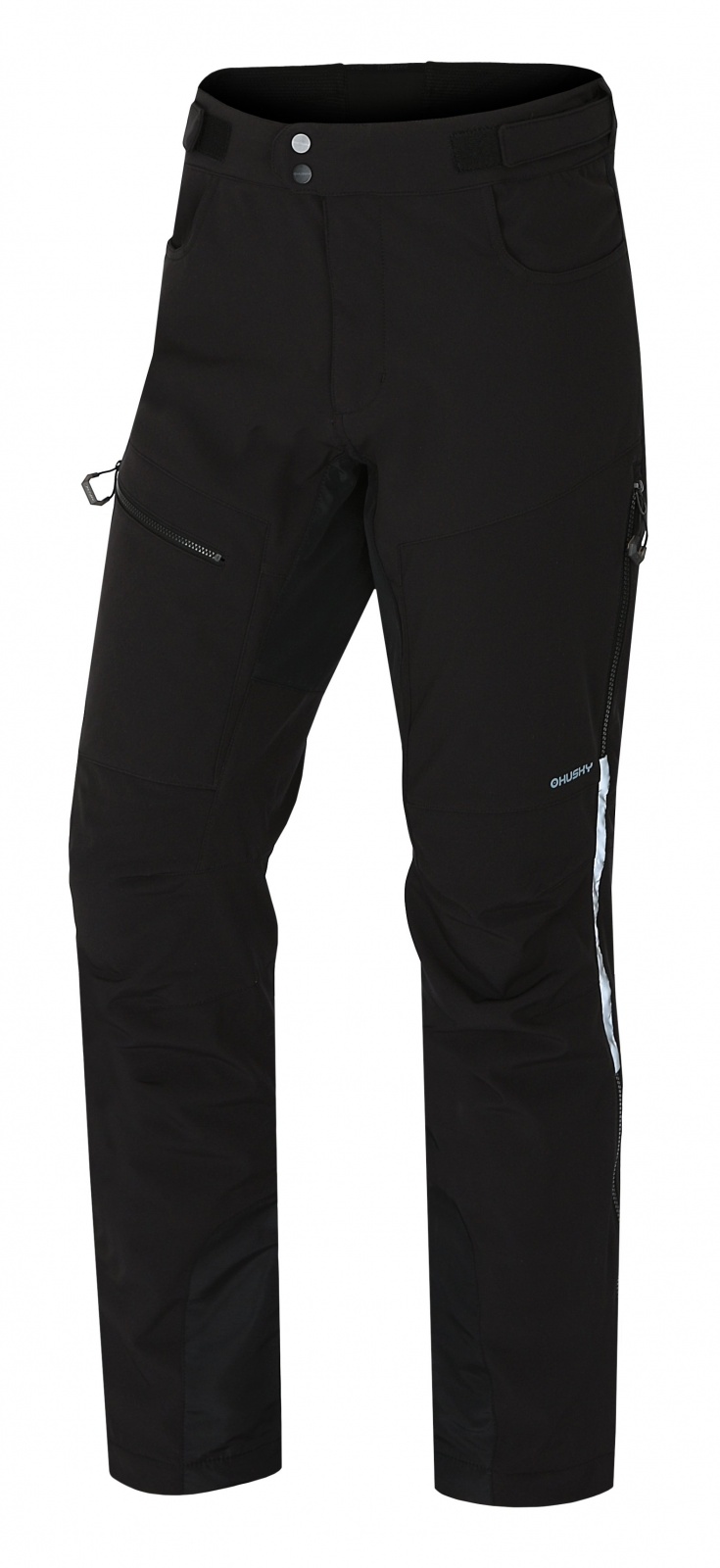 Husky Keson M čierna, XXL Pánske softshell nohavice