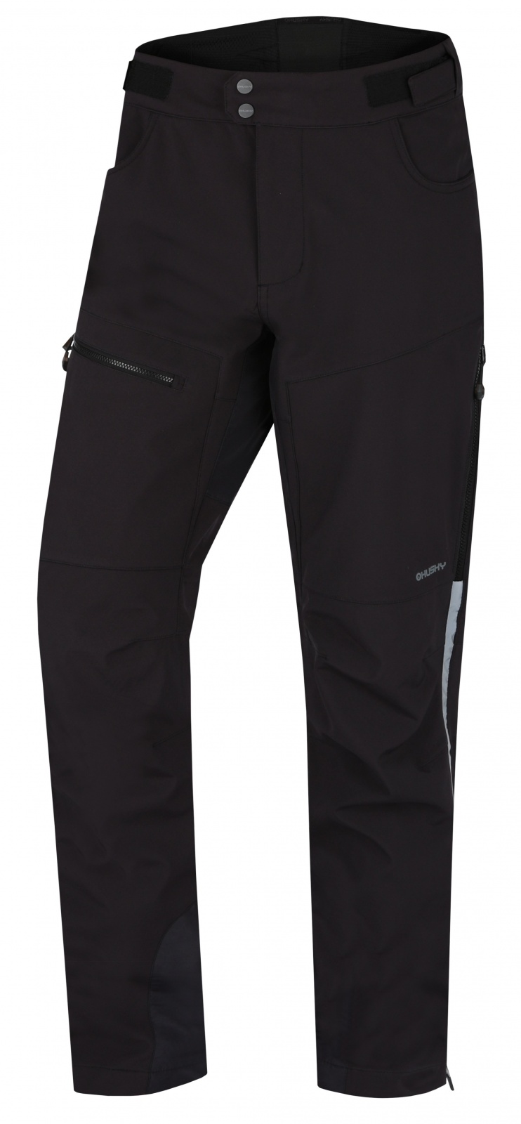Husky Keson M black, XL Pánske softshellové nohavice