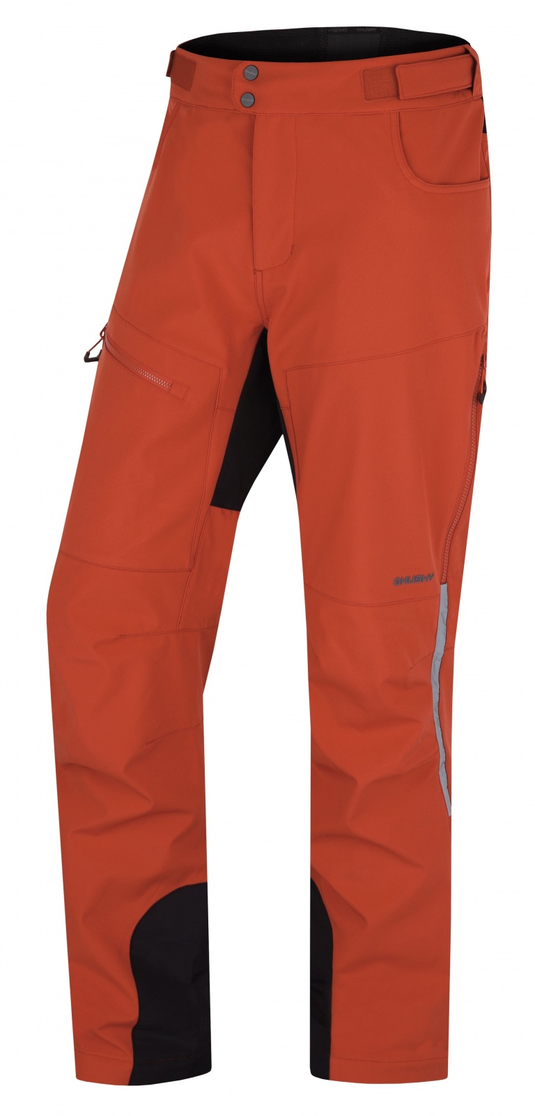 Husky Keson M dark orange, XL Pánske softshell nohavice