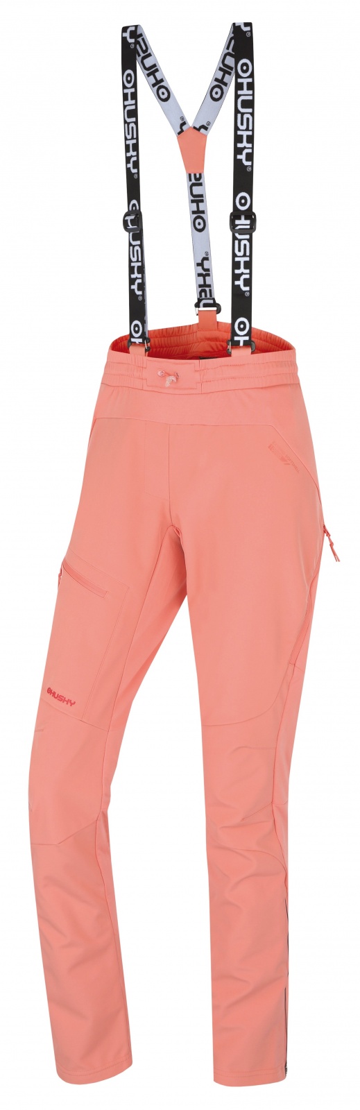 Husky Kixees L light orange, M Dámske outdoorové nohavice