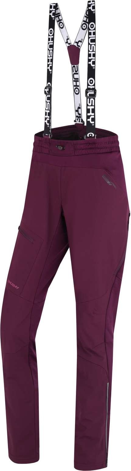 Husky Kixees L deep magenta, S Dámske outdoor nohavice