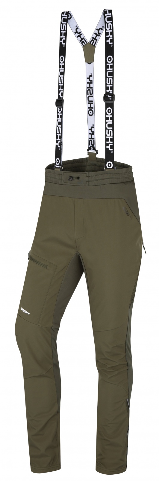 Husky Kixees M dark khaki, XXL Pánske outdoorové nohavice