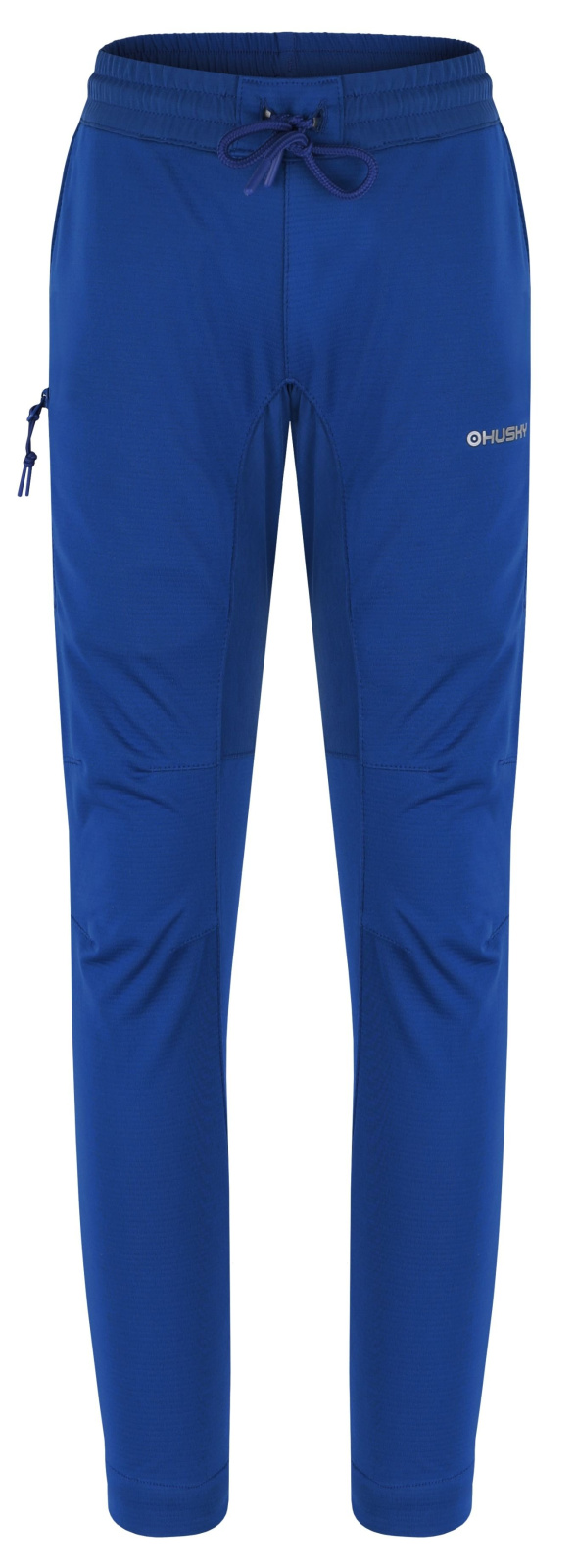 Husky  Klassum K blue, 122 Detské softshellové nohavice