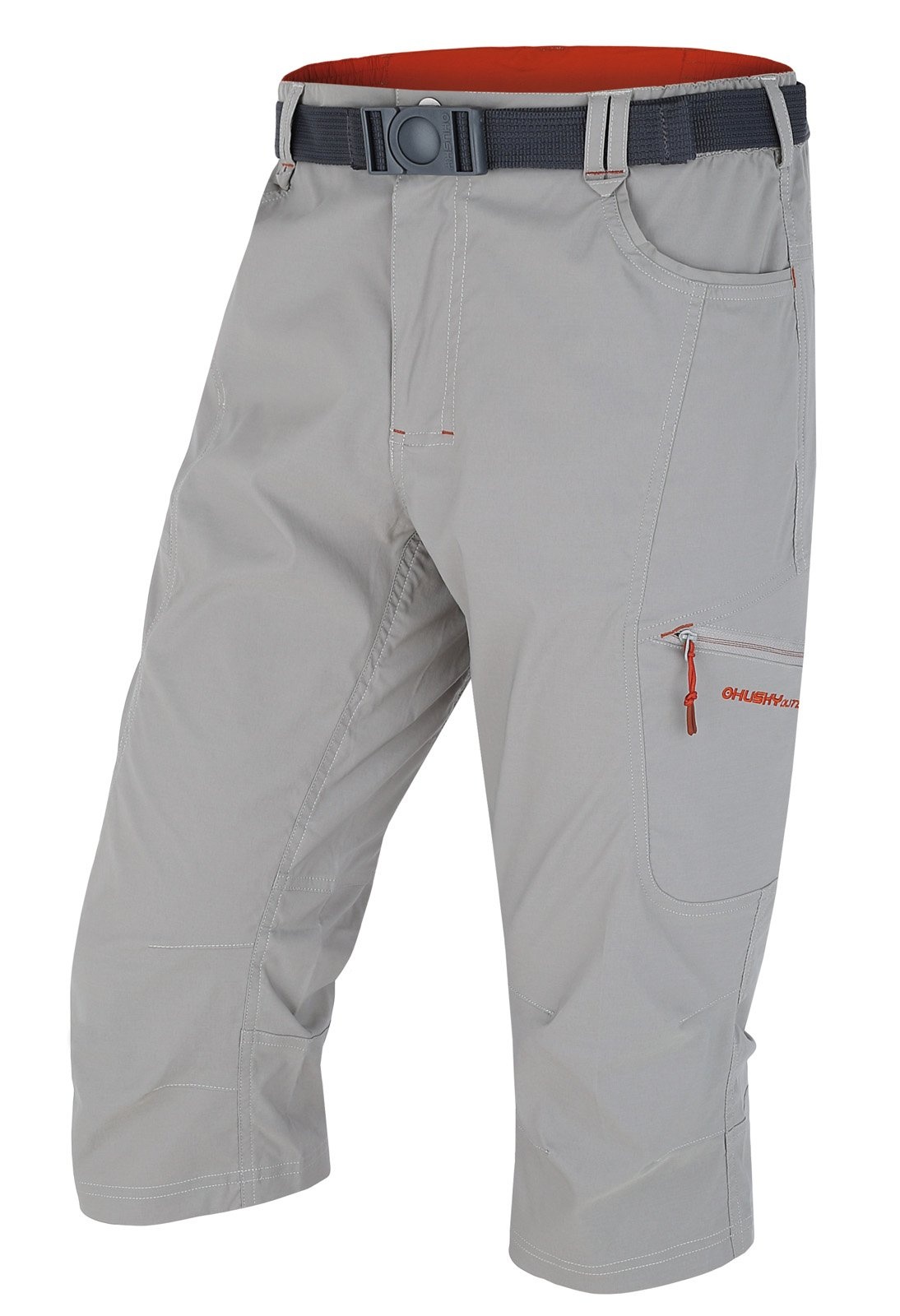 Husky Klery M šedá, M Pánske 3/4 nohavice