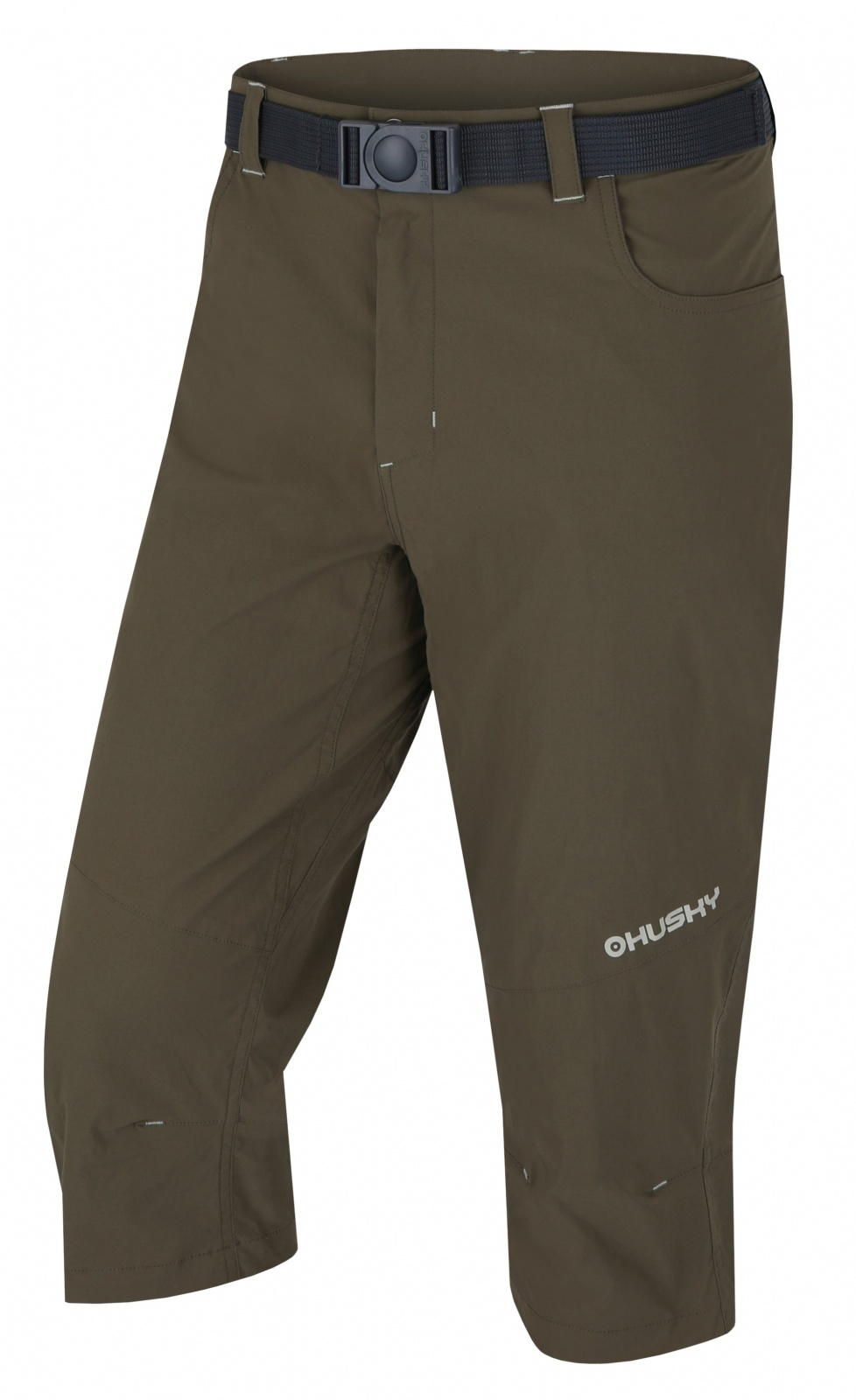 Husky Klumy M khaki, XL Pánske 3/4 nohavice