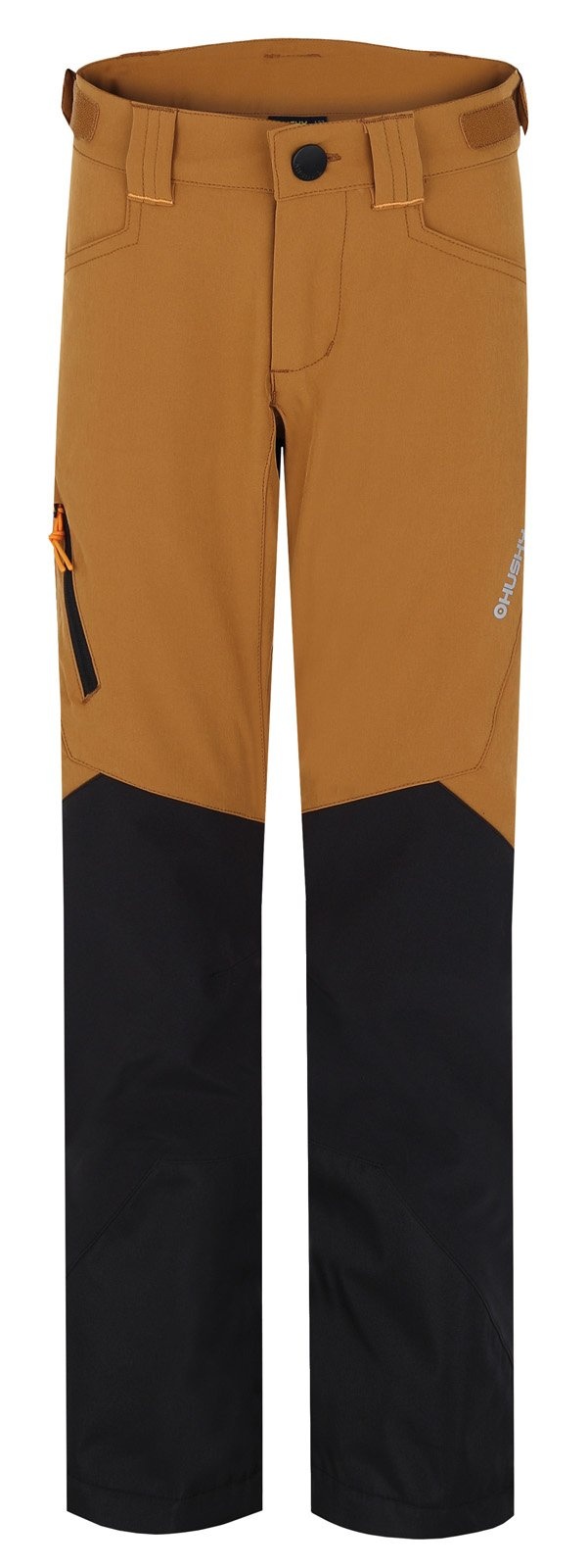 Husky Krony K horčicová, 134 Detské outdoor nohavice