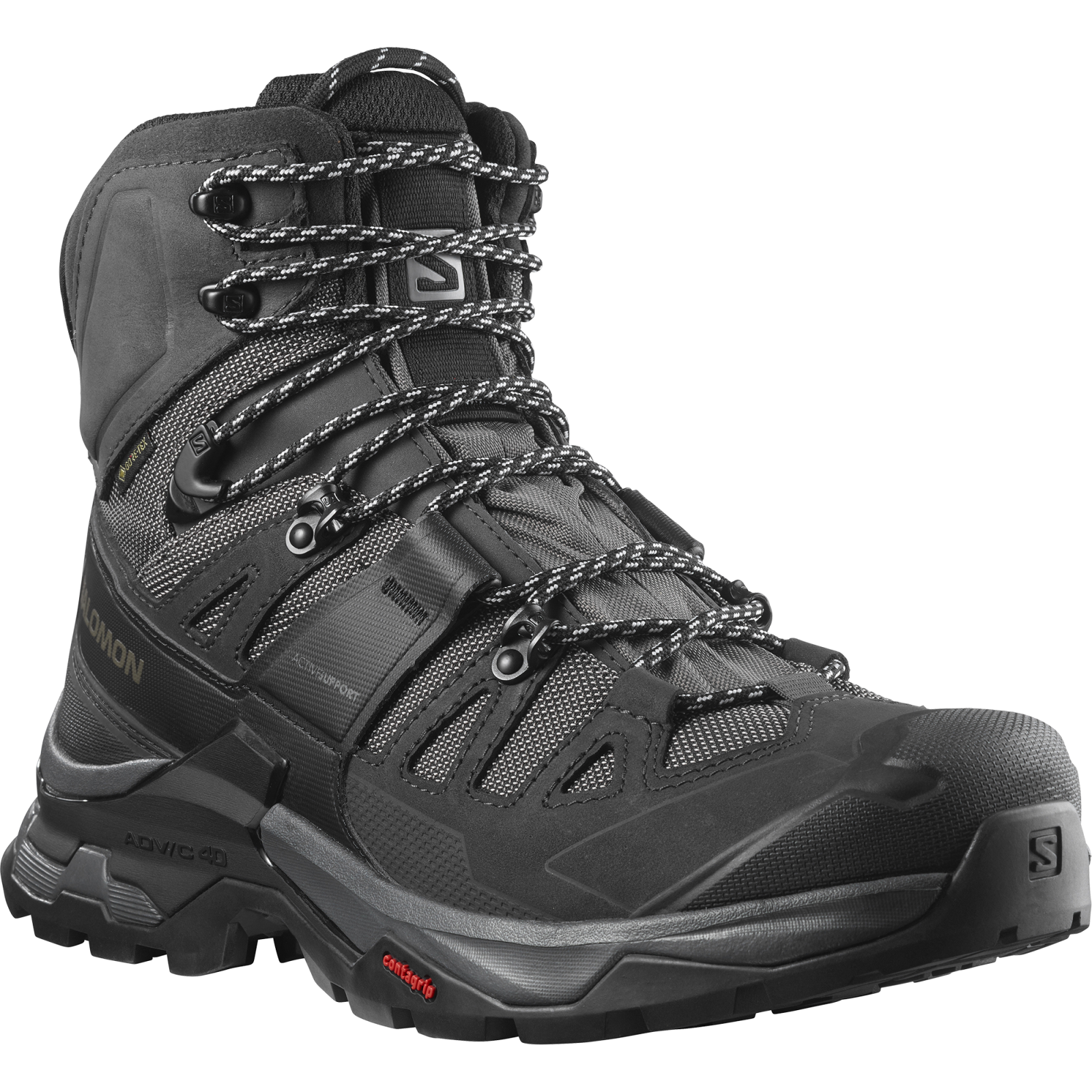 Salomon Quest 4 GTX Magnet/Black/Quarry, EU 47 ⅓ Pánske topánky