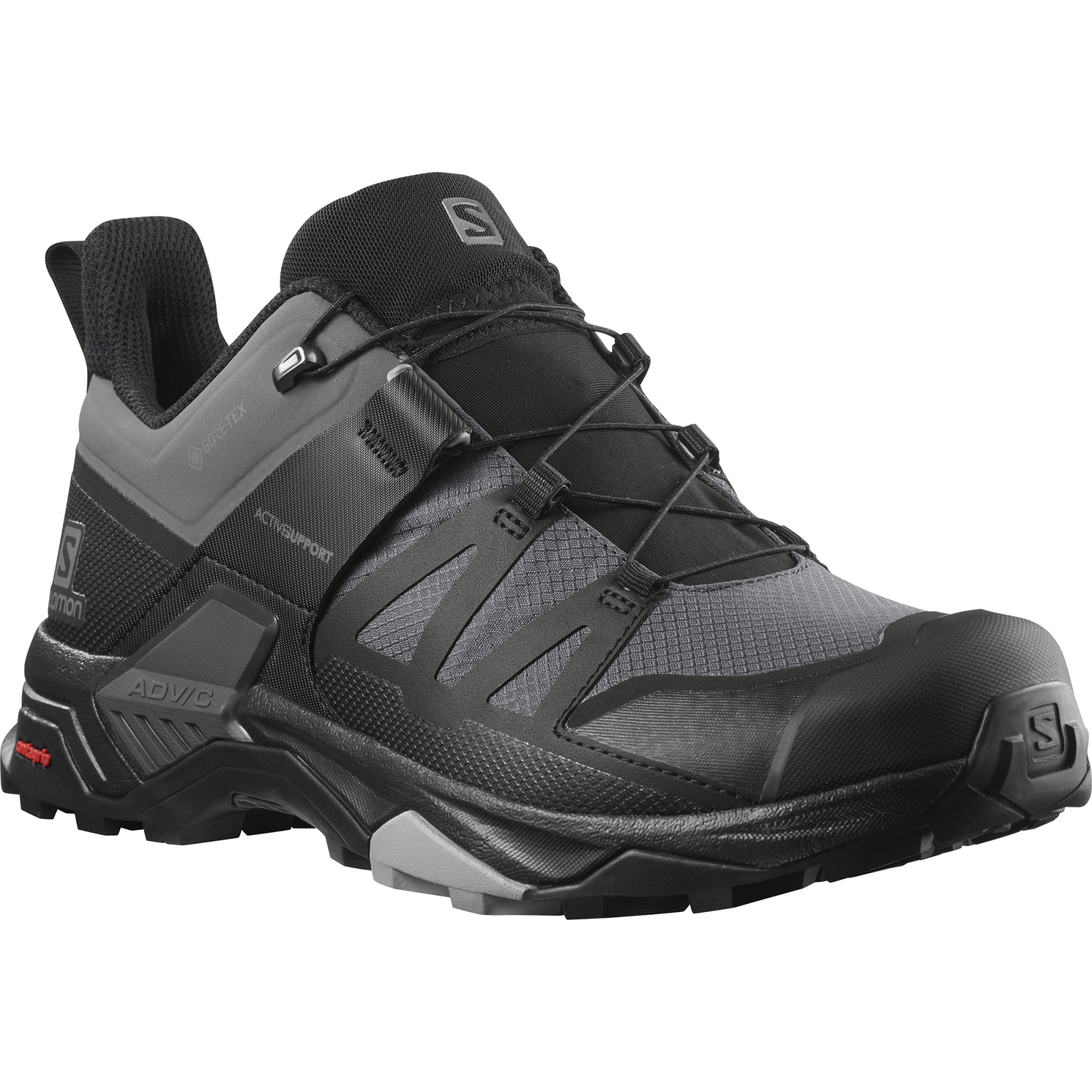 Salomon X ultra 4 GTX Magnet/Black/Monument, EU 46 ⅔ Pánske turistické topánky
