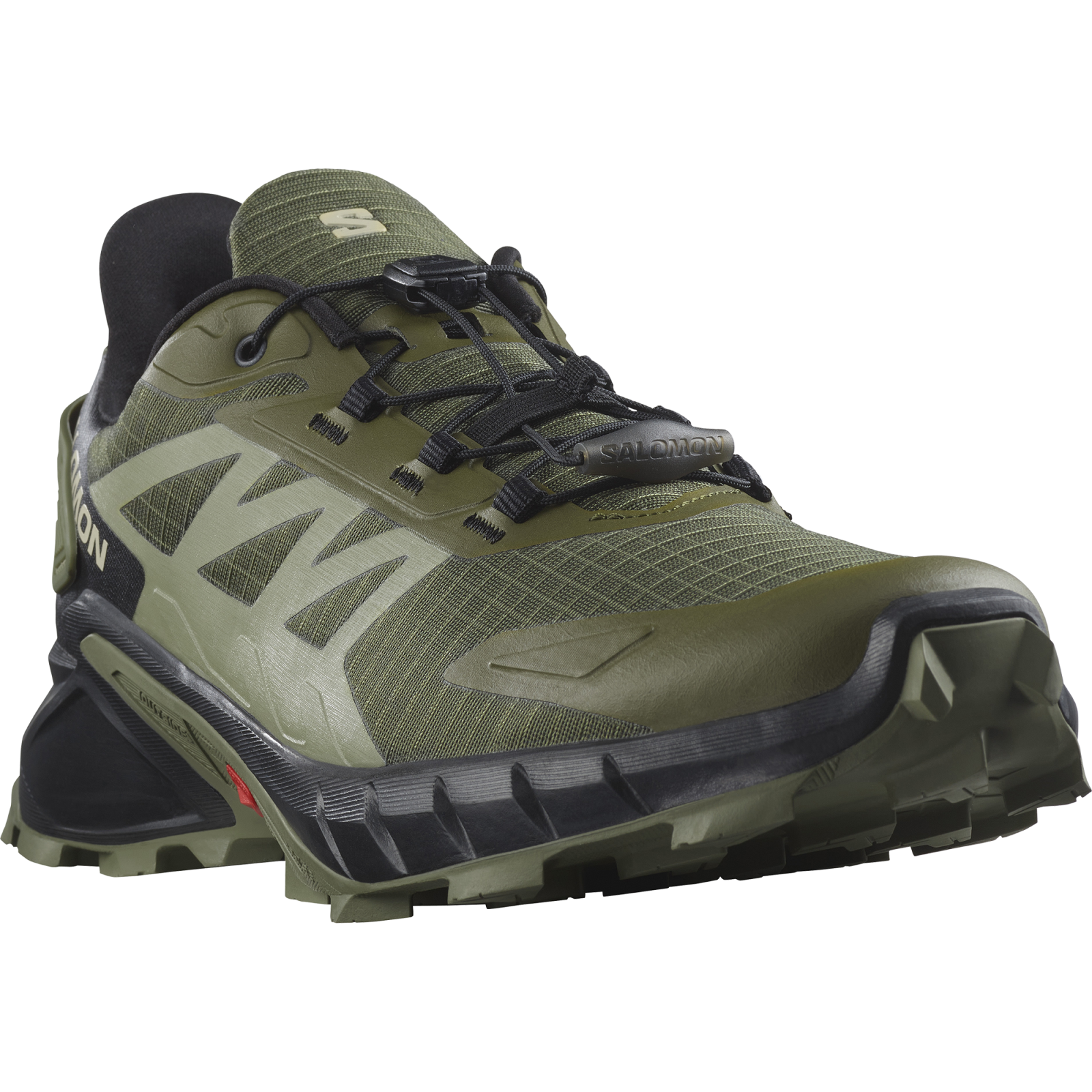 Salomon Supercross 4 Olive Night/Moss Gray/Black, 46 Pánske topánky