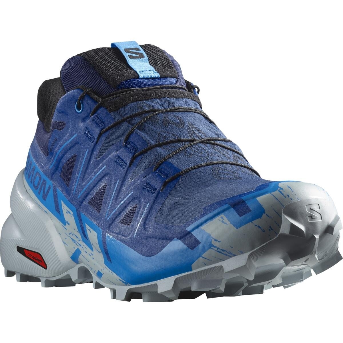 Salomon Speedcross 6 GTX Blue Print/Ibiza Blue/Quarry, 46 Pánske bežecké topánky