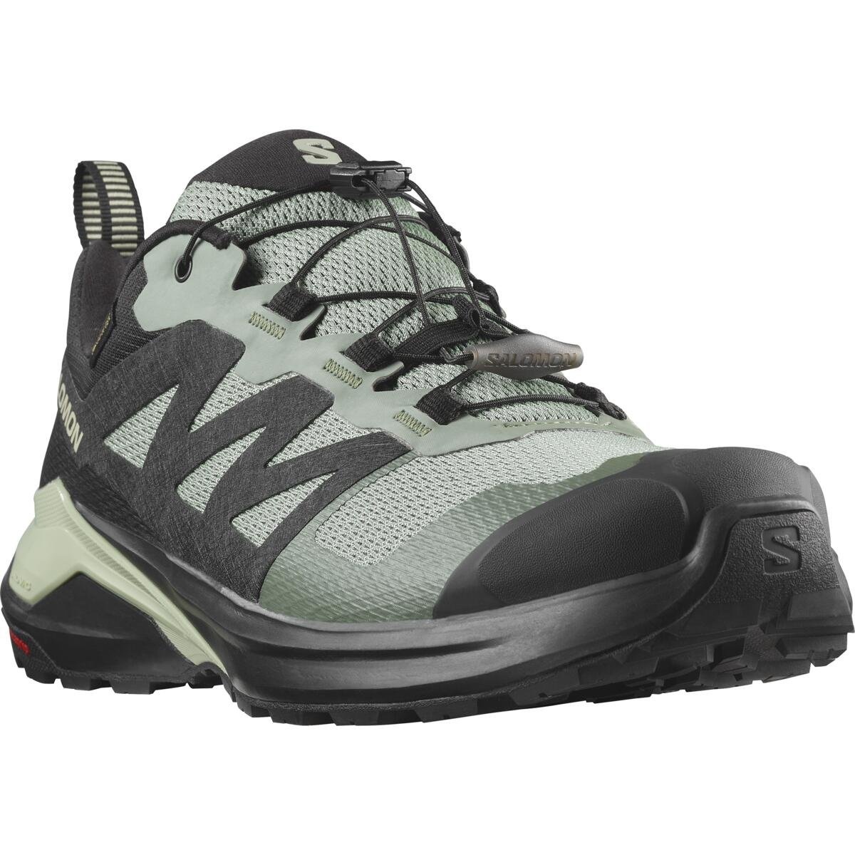Salomon X-ADVENTURE GTX Lily Pad/Black/Desert Sage, 48 Pánske topánky