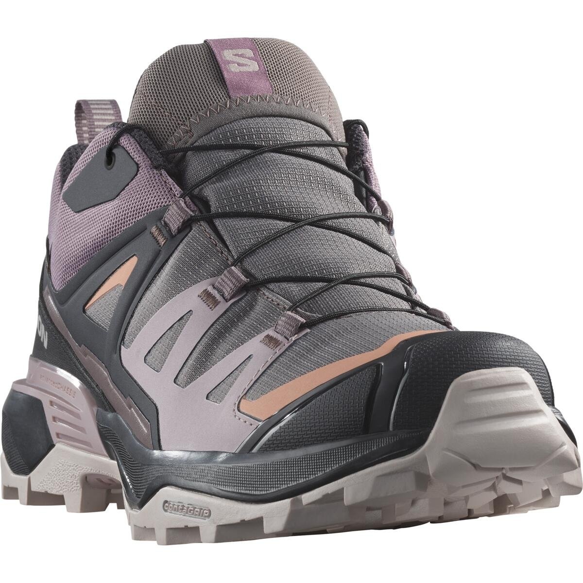 Salomon X ultra 360 GTX Plum Kitten/Phantom/Cork, EU 40 ⅔ Dámske turistické topánky
