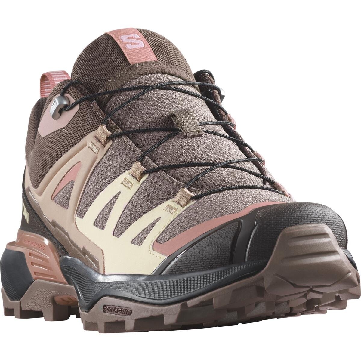 Salomon X ultra 360 Deep Taupe/Natural/Black Coffee, EU 40 ⅔ Dámske turistické topánky