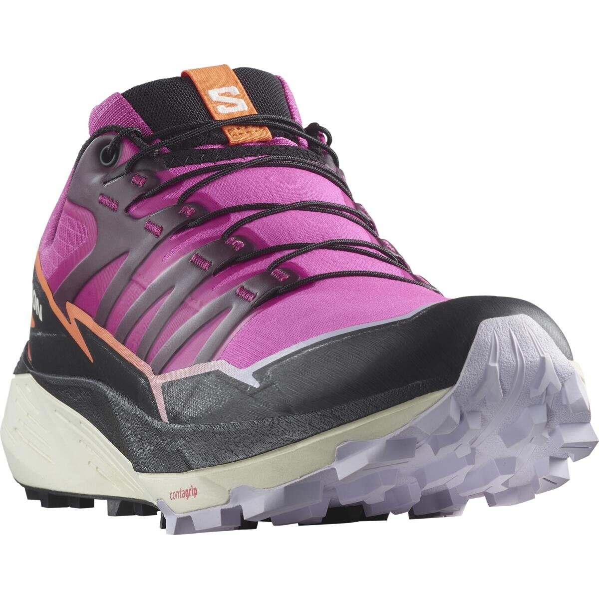 Salomon THUNDERCROSS Rose Violet/Black/Orchid Petal, 40 Dámske topánky