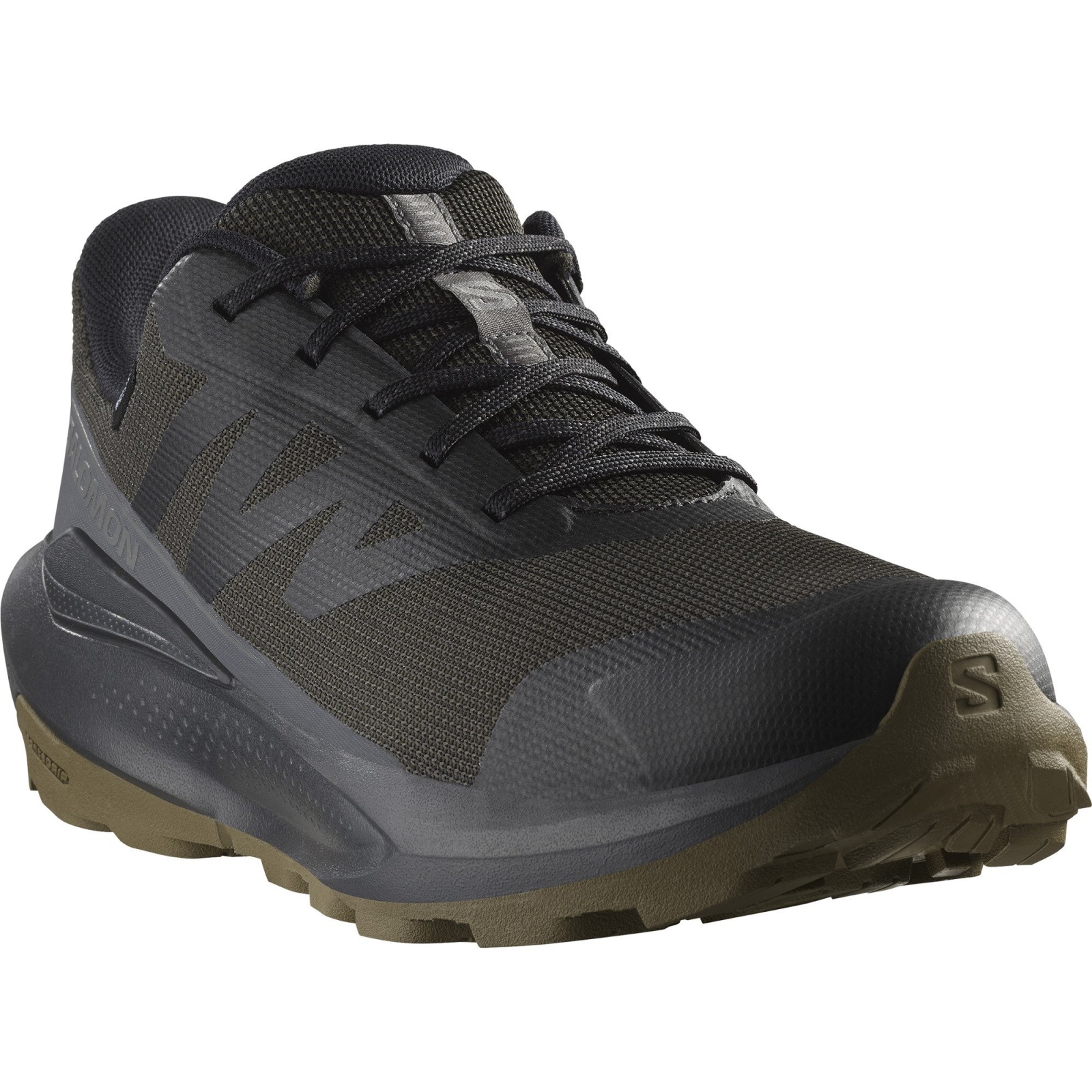 Salomon ELIXIR TOUR WP Black/Asphalt/Castlerock, EU 44 ⅔ Pánske turistické topánky