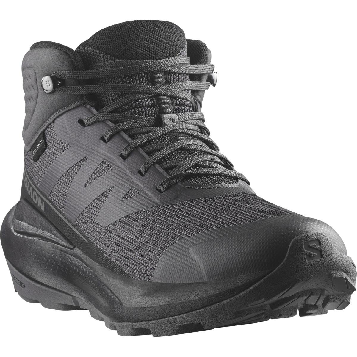 E-shop Salomon ELIXIR TOUR MID WP Asphalt/Black/Castlerock, EU 39 ⅓ Dámske turistické topánky