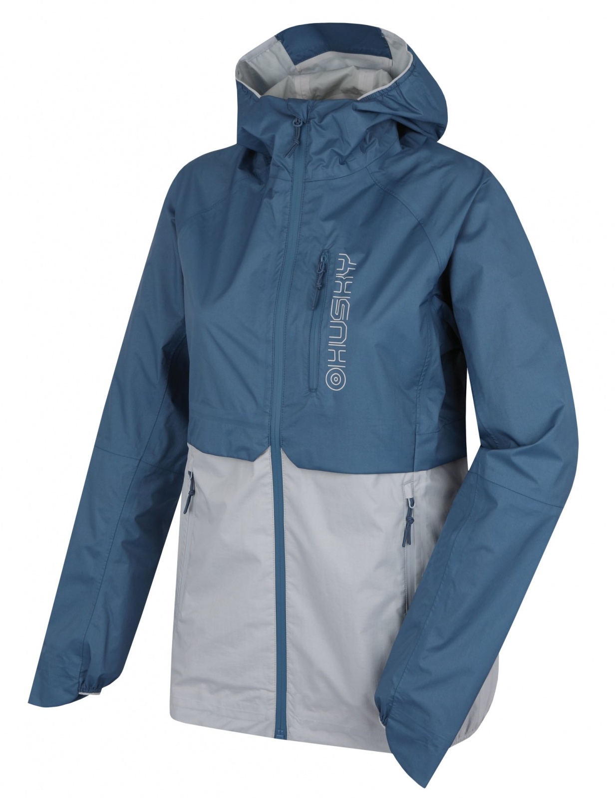 Husky Luma L blue, L Dámska ultraľahká bunda