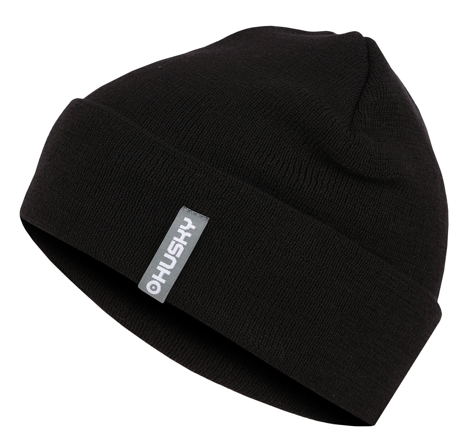 Husky Merhat 6 black, XS Dětská merino čepice