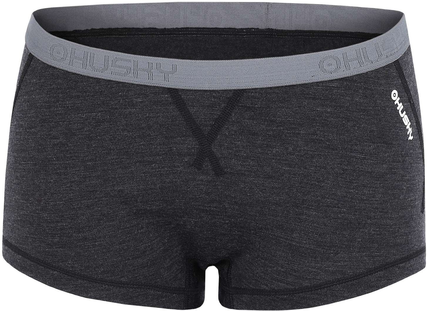 Husky Nohavičky dámske black, L Merino termoprádlo