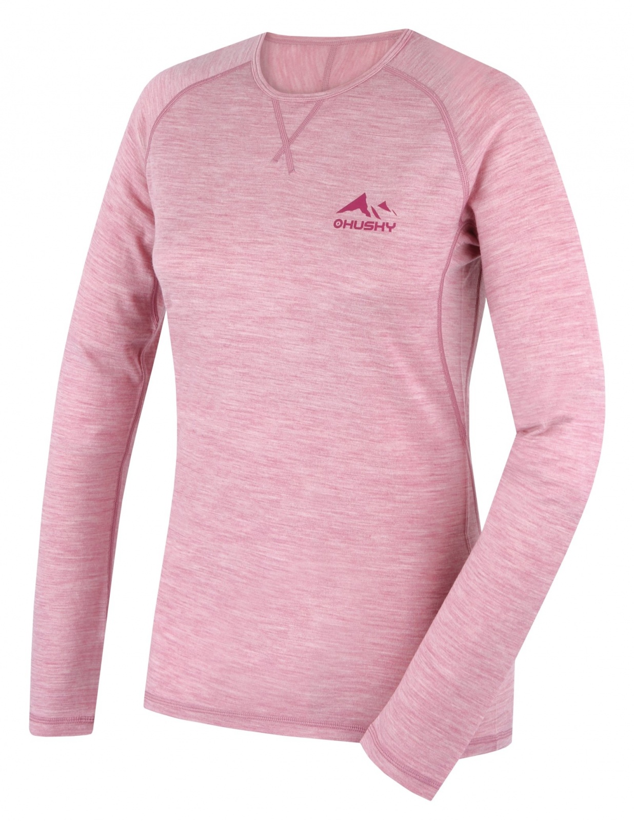 Husky Merow L faded pink, S Merino termoprádlo tričko