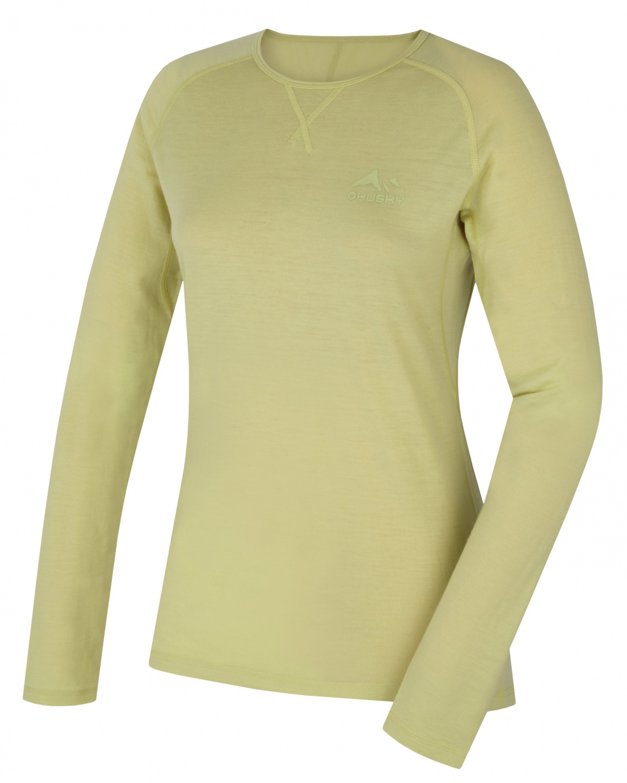 Husky Merow L light green, L Merino termoprádlo tričko