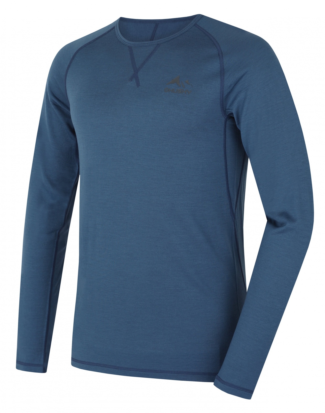 Husky Merow M blue, XXXL Merino termoprádlo tričko