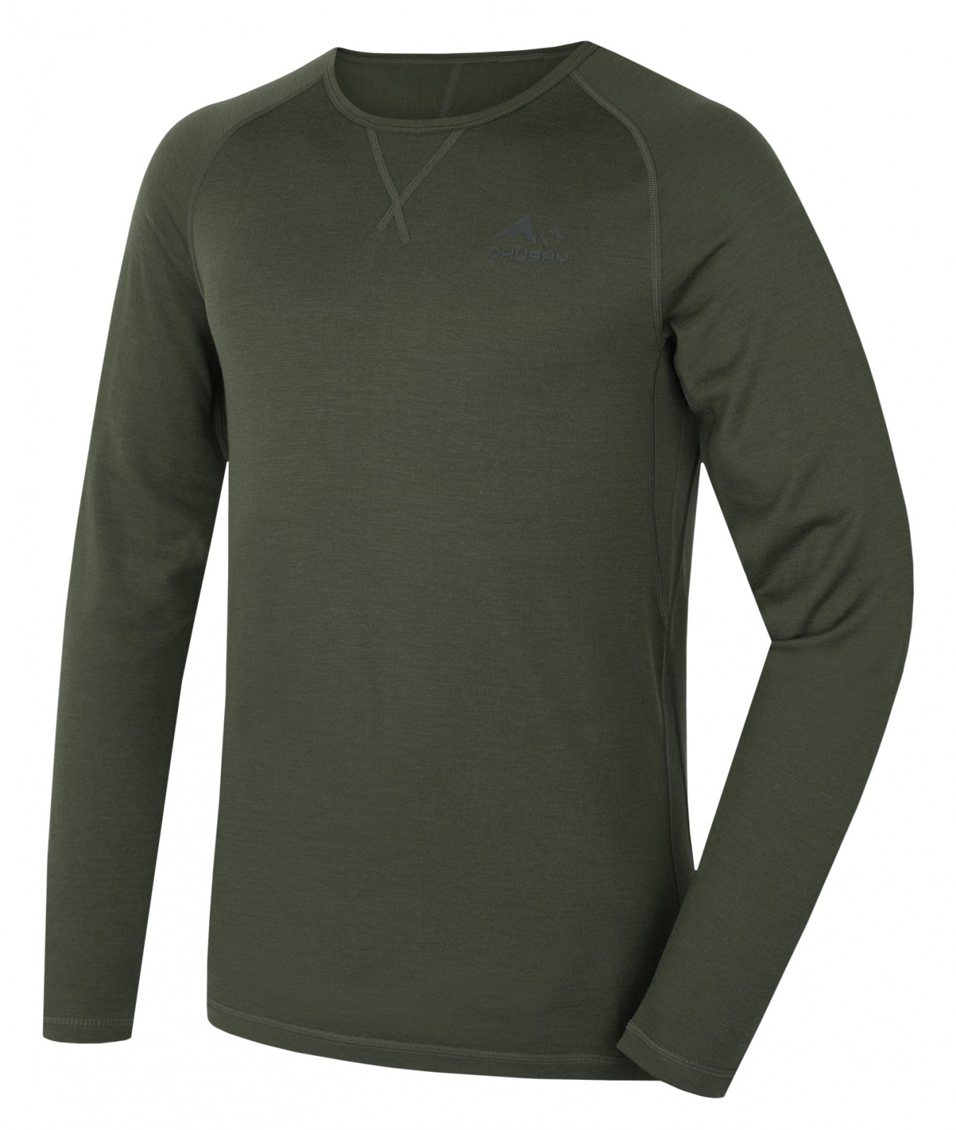 Husky Merow M green, S Merino termoprádlo tričko