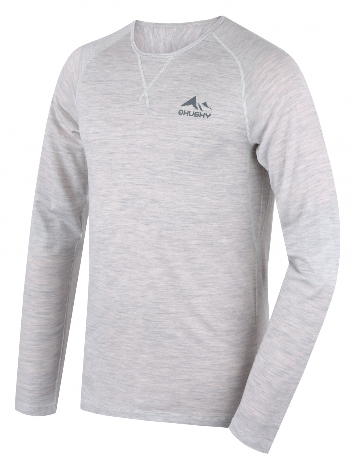 Husky Merow M light grey, L Merino termoprádlo tričko