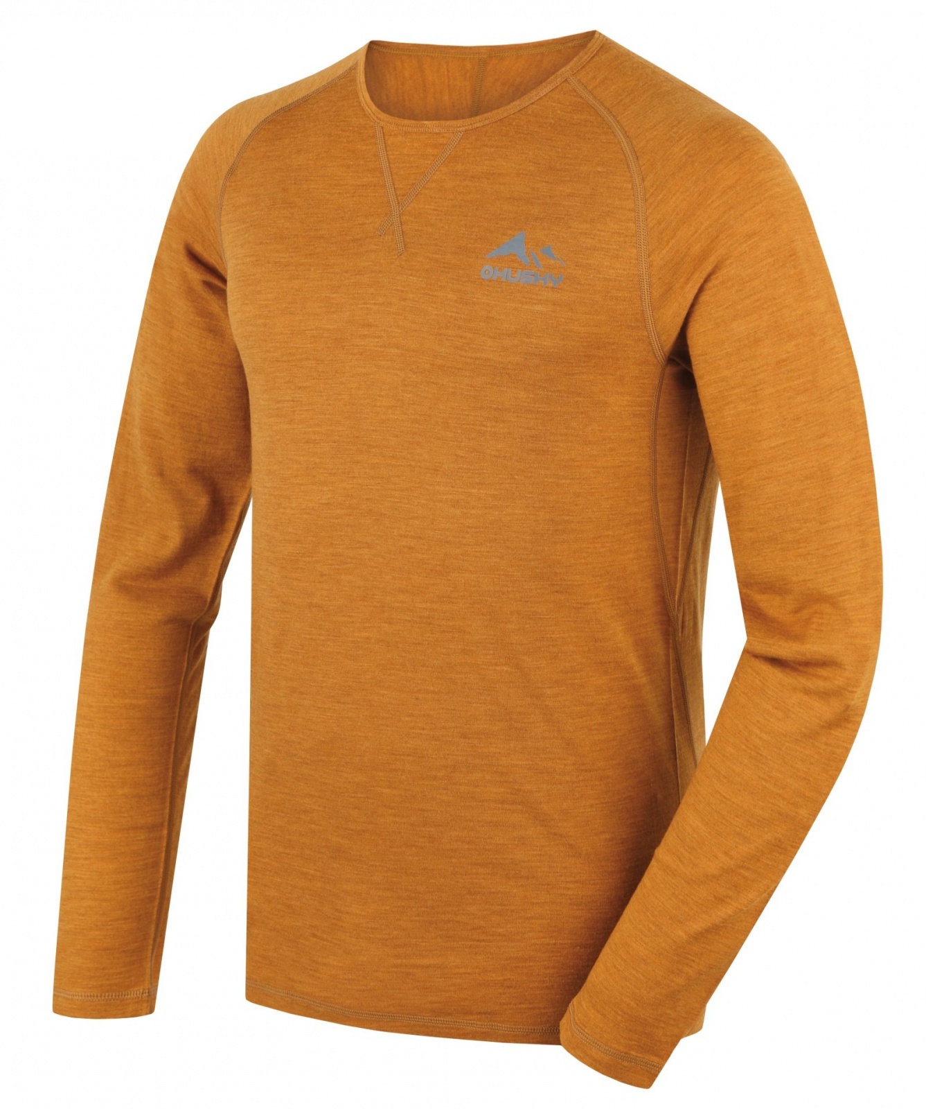 Husky Merow M mustard, XXL Merino termoprádlo tričko