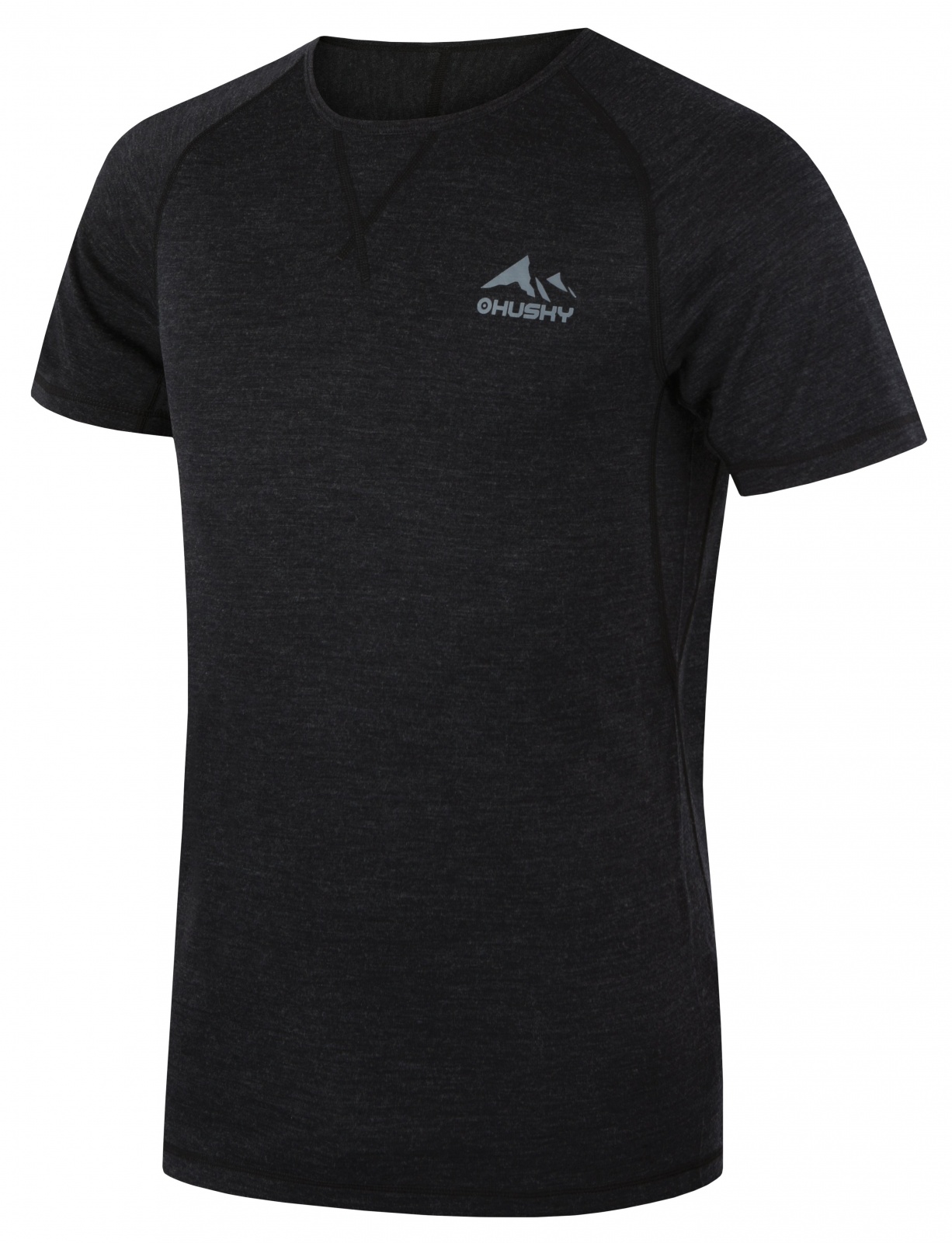 Husky Mersa M black, XL Merino termoprádlo tričko