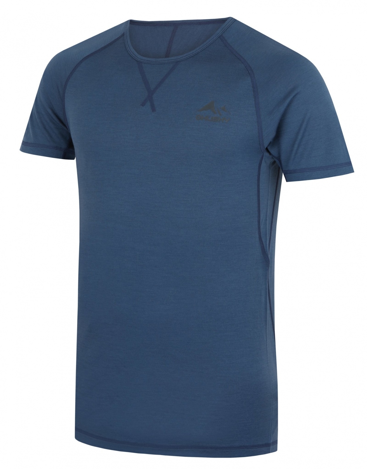 Husky Mersa M blue, XXL Merino termoprádlo tričko