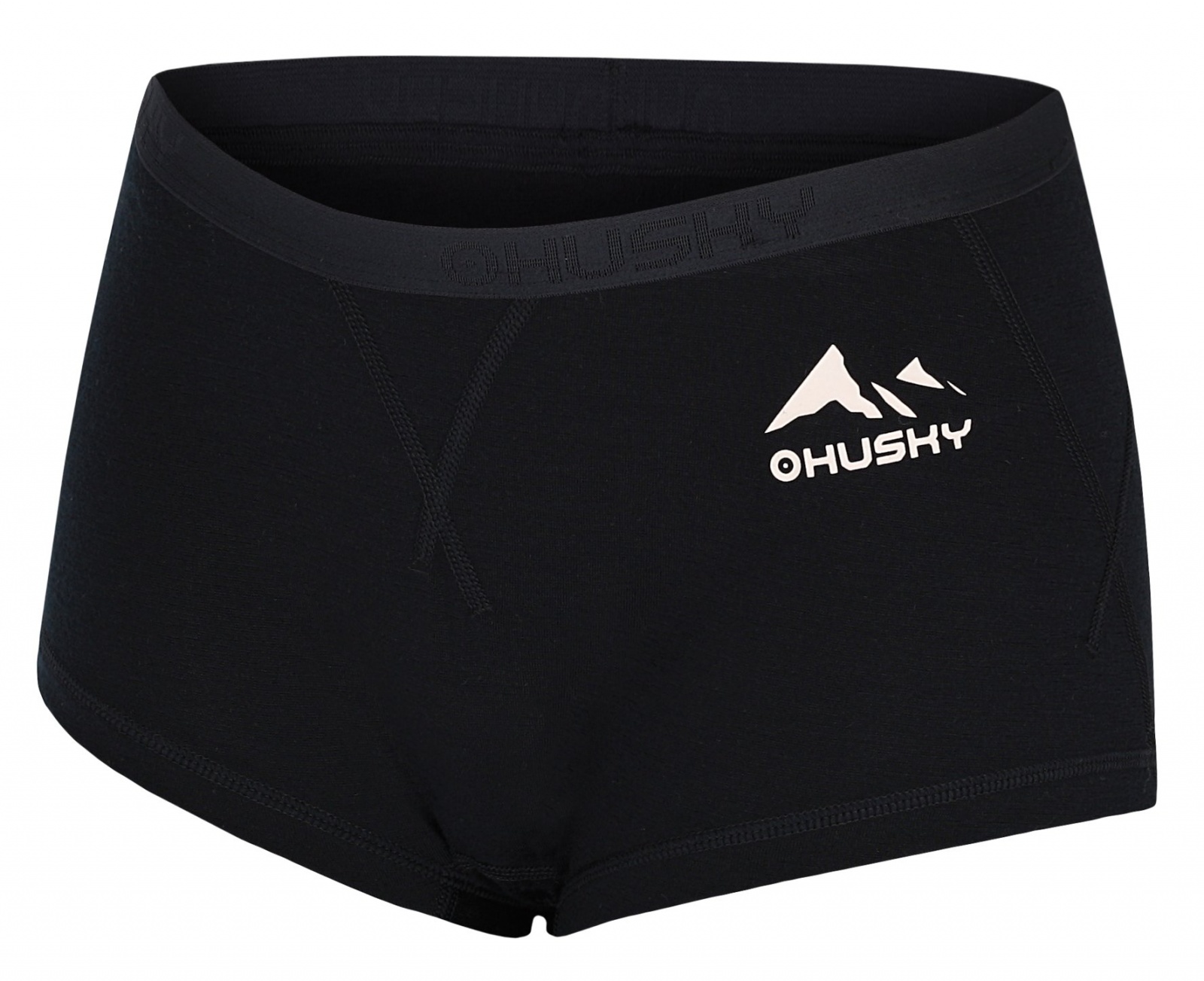 Husky Meties L black, XXL Merino termoprádlo Nohavičky