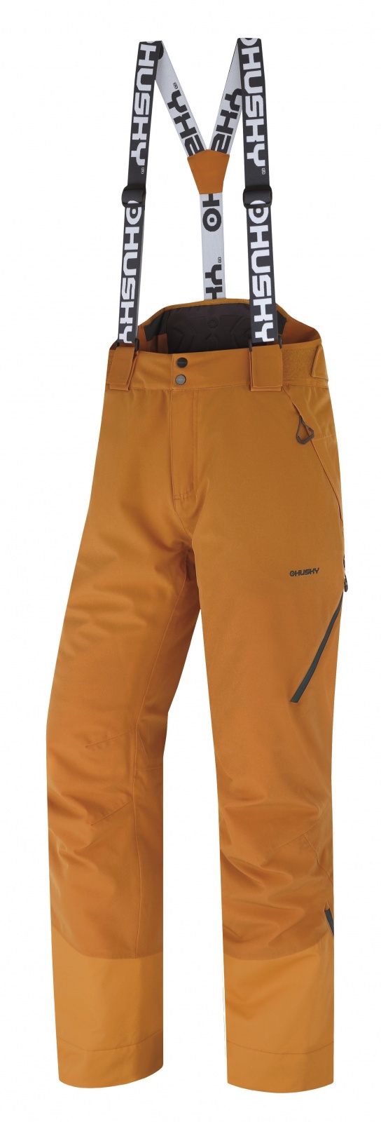 Husky Mitaly M mustard, XL Pánske lyžiarske nohavice