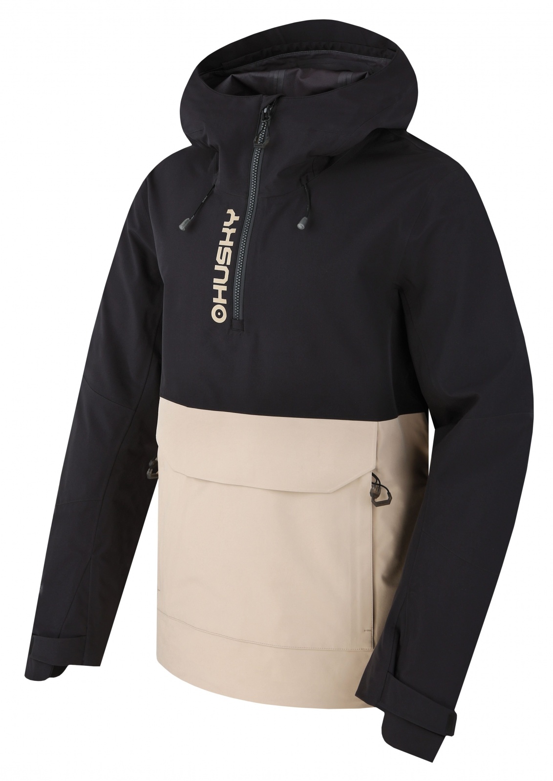 Husky Nabbi M black/beige, S Pánska outdoorová bunda