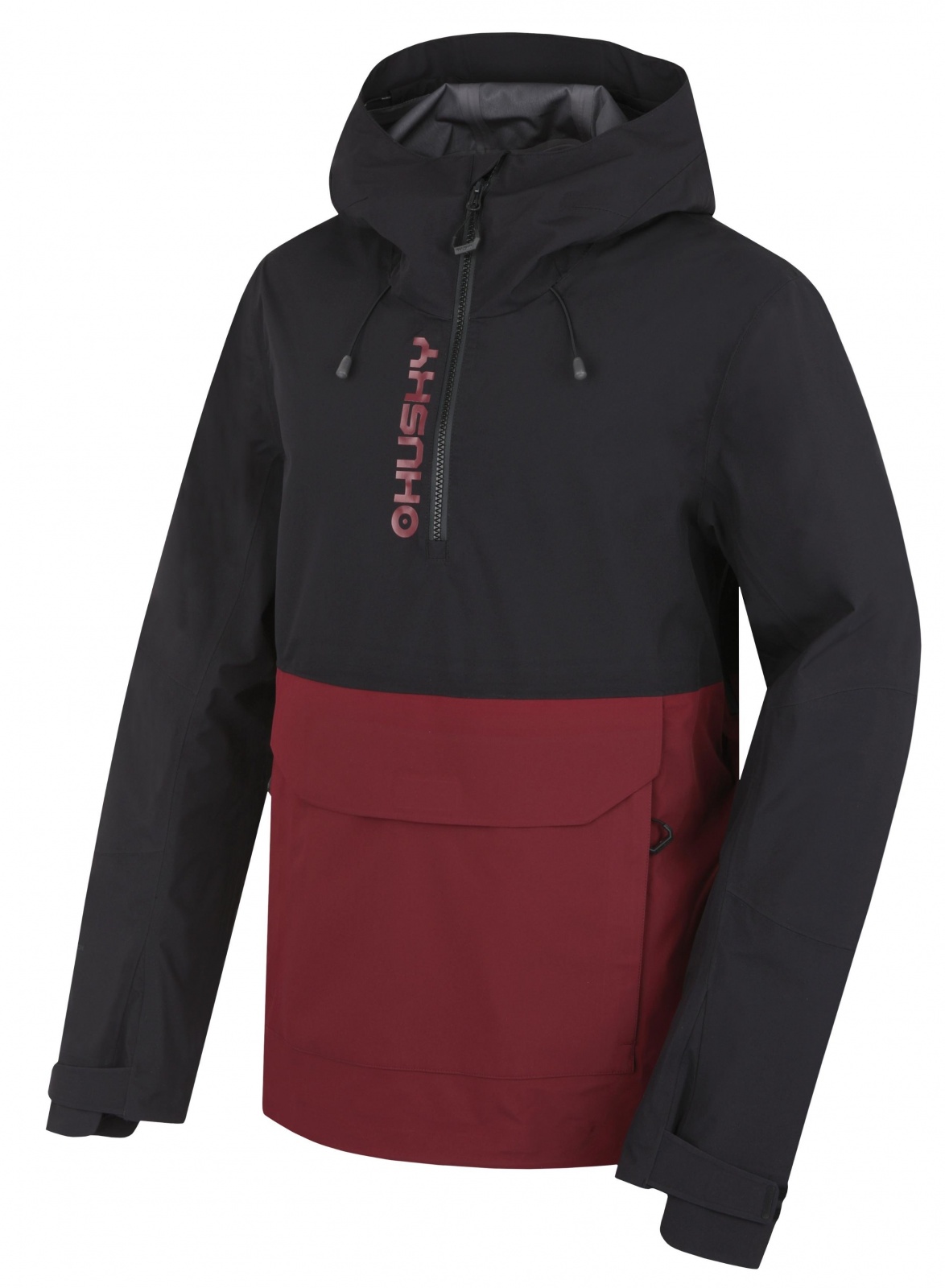 Husky Nabbi M black/bordo, XXL Pánska outdoorová bunda