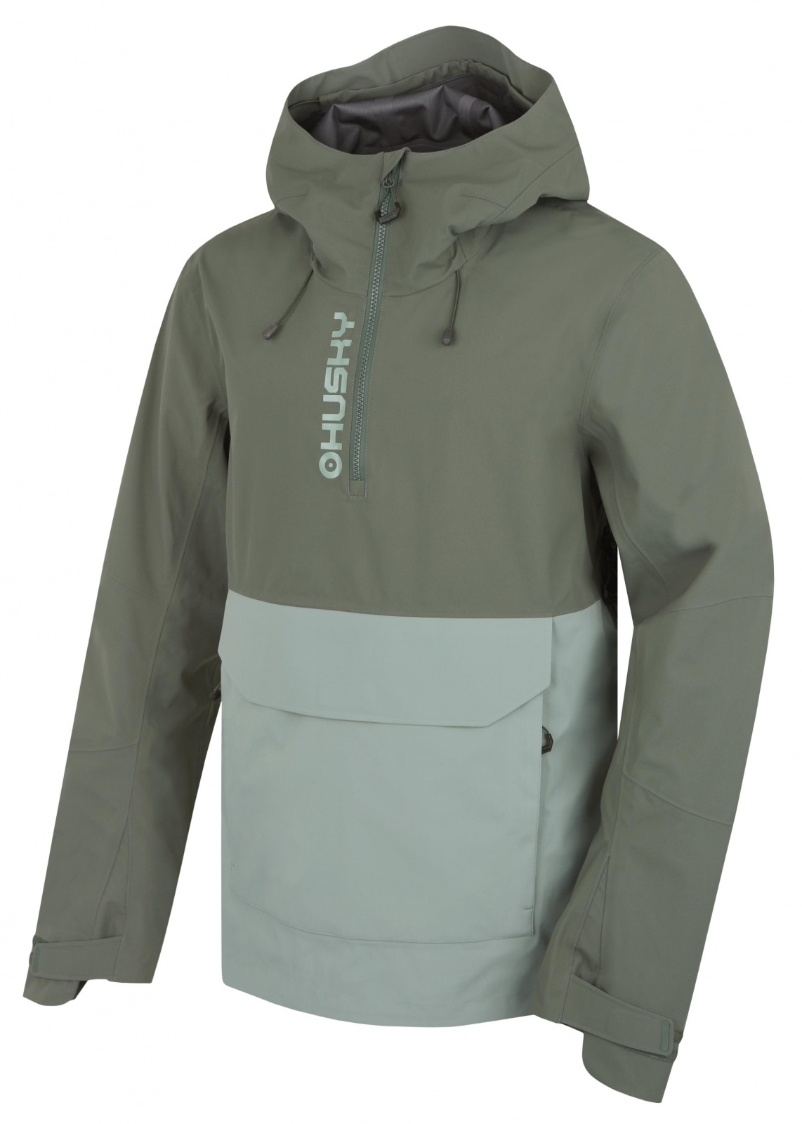 Husky Nabbi M faded green, M Pánska outdoorová bunda