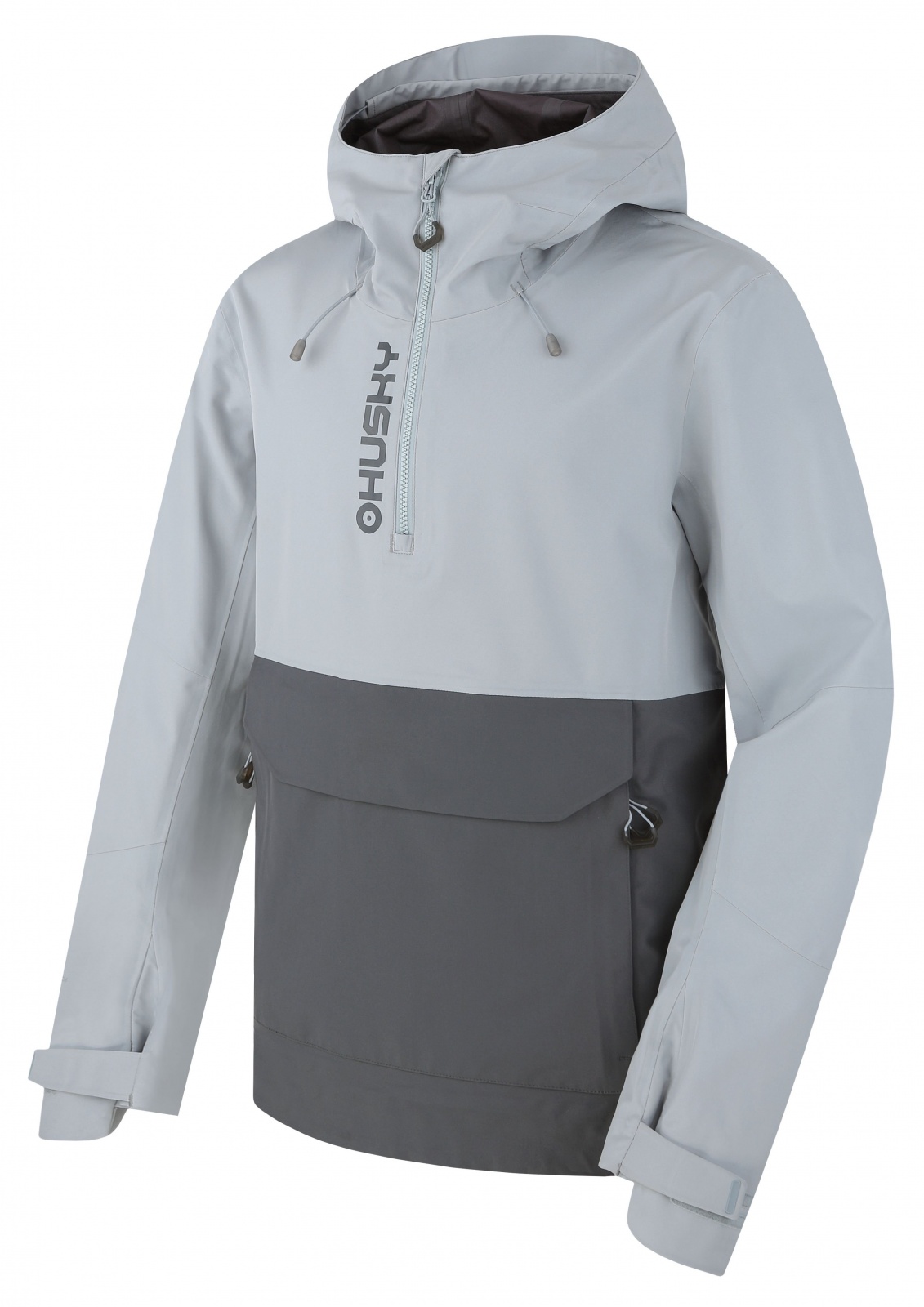 Husky Nabbi M lt. grey/dk. grey, L Pánska outdoorová bunda