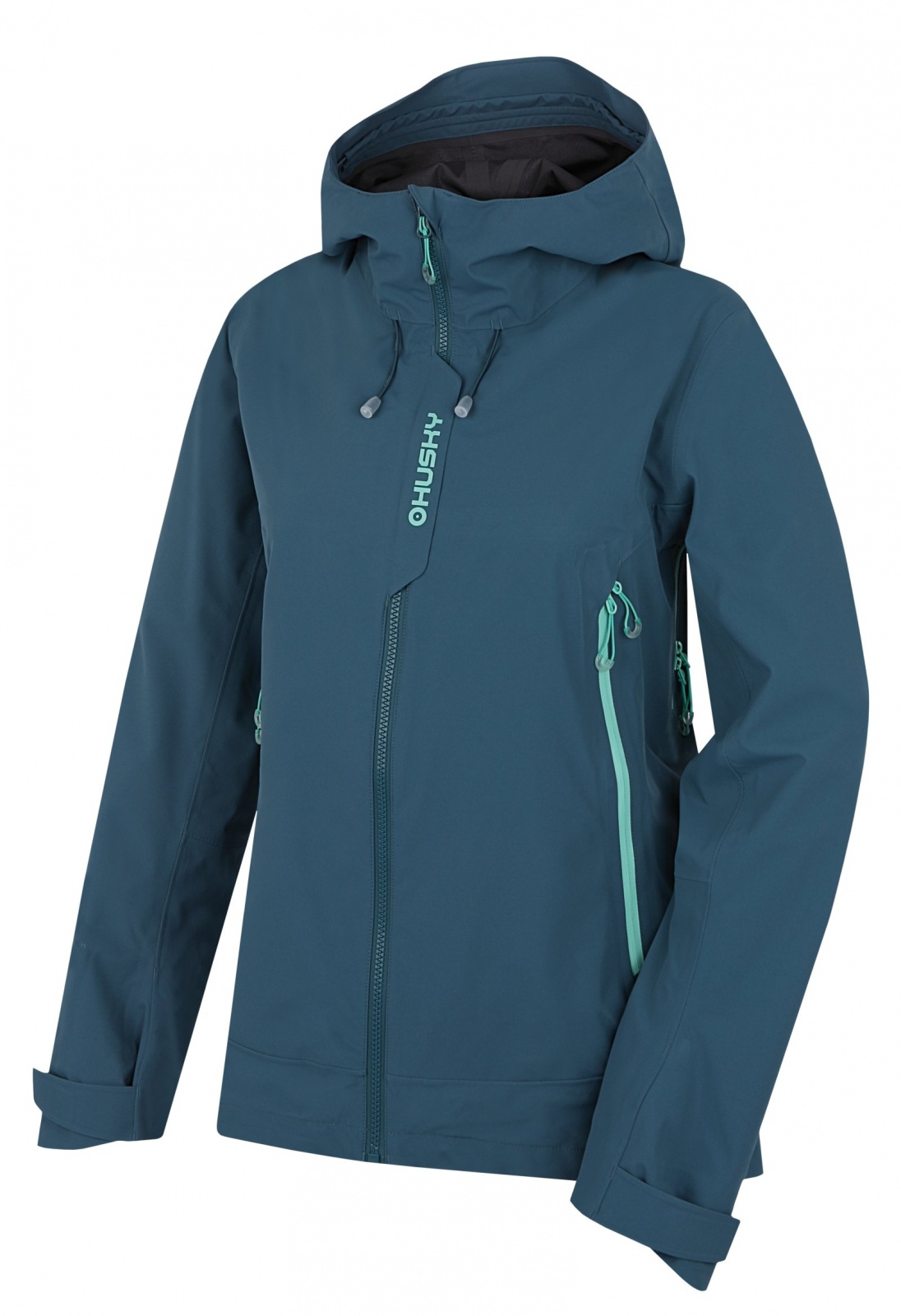Husky Nakama L turquoise, S Dámska outdoor bunda