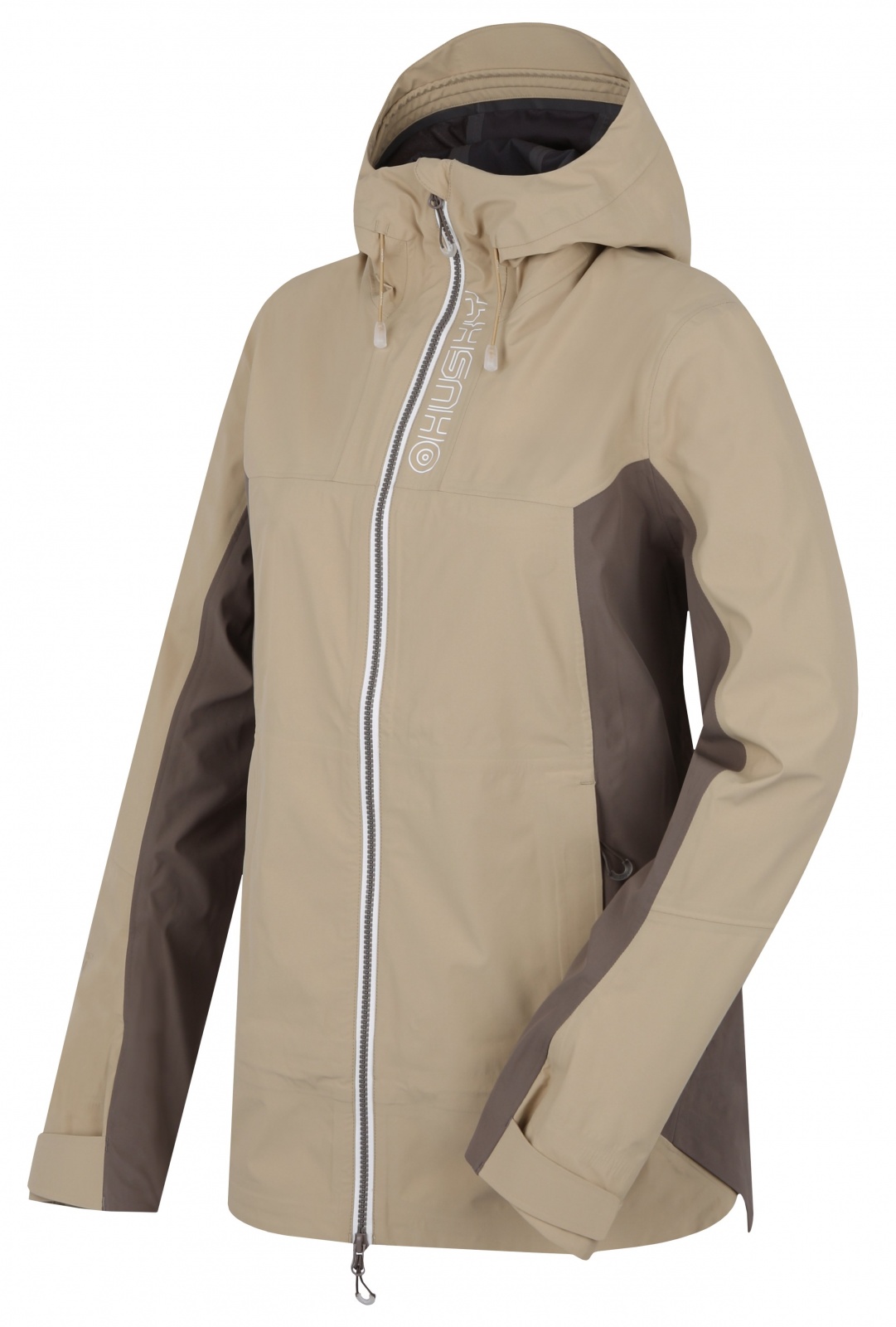 Husky Nanola L beige/grey, XL Dámska outdoor bunda