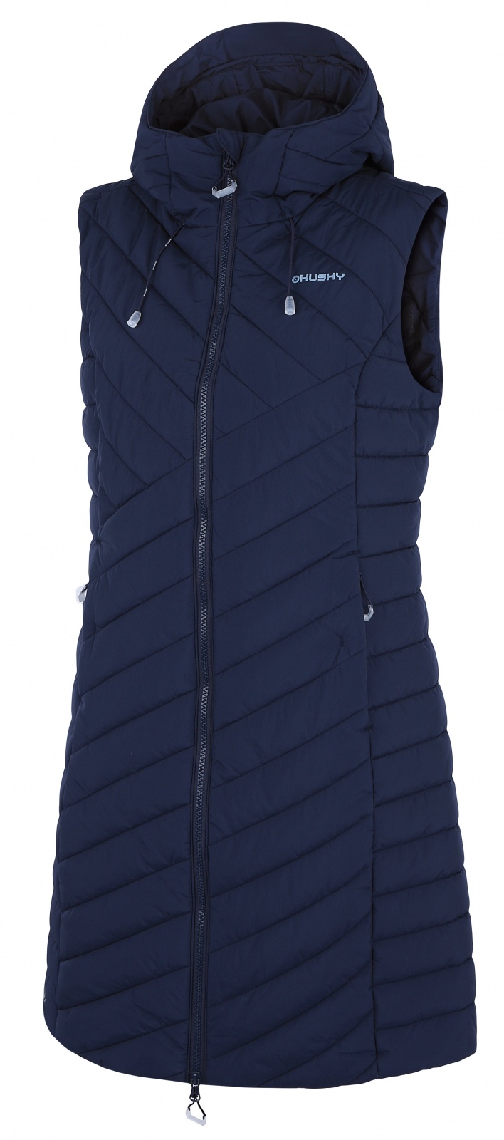 Husky Napi L dark blue, L Dámska hardshell vesta