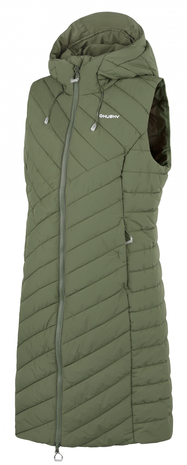 Husky Napi L khaki, XS Dámska hardshell vesta